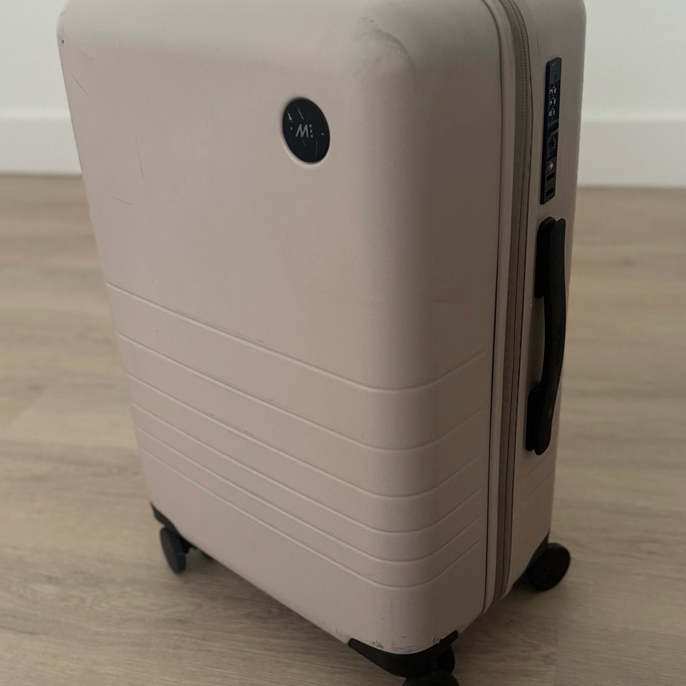 Monos Cream Travel Bag